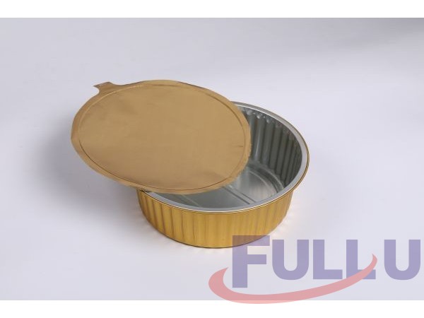 福乐佑圆形铝箔盒FU250C-3000多种型号锡纸碗